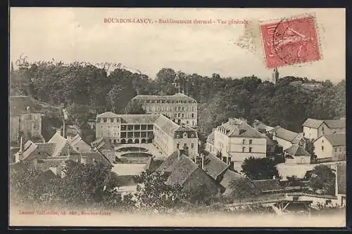 AK Bourbon-Lancy, Établissement thermal, Vue générale