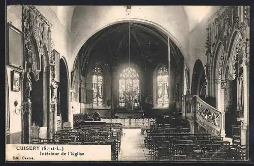 AK Cuisery, Intérieur de l`Église