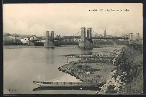 AK Chambilly, Le Pont sur la Loire