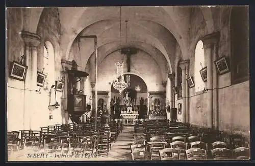 AK Saint-Rémy, Intérieur de l`Église