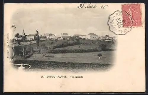 AK Bourg-le-Comte, Vue générale