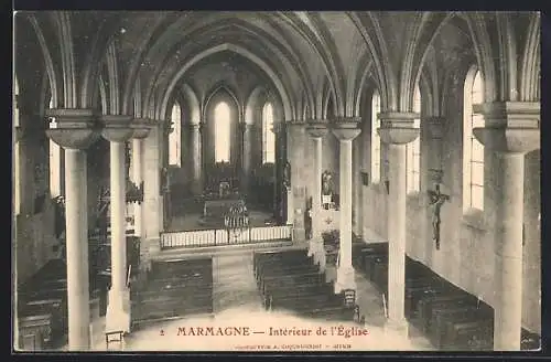 AK Marmagne, Intérieur de l`Église