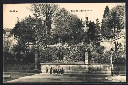 AK Mâcon, Jardins de la Préfecture