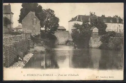 AK Perrecy-les-Forges, Pont sur l`Oudrache