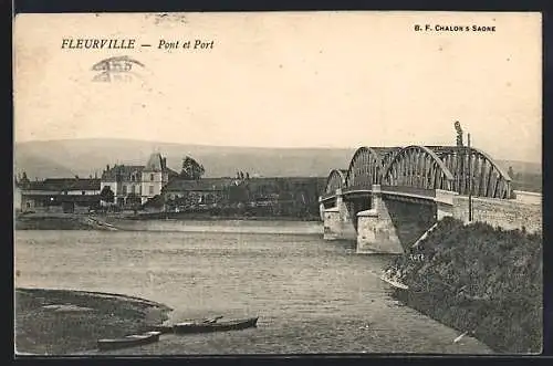 AK Fleurville, Pont et Port