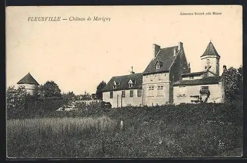 AK Fleurville, Château de Marigny