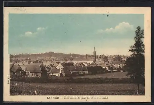 AK Louhans, Vue d`ensemble prise de Château-Renaud