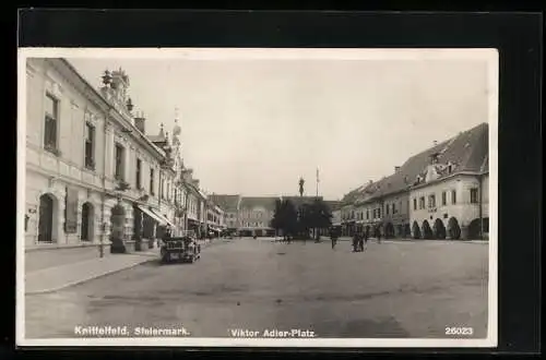 AK Knittelfeld /Steiermark, Der Viktor Adler-Platz