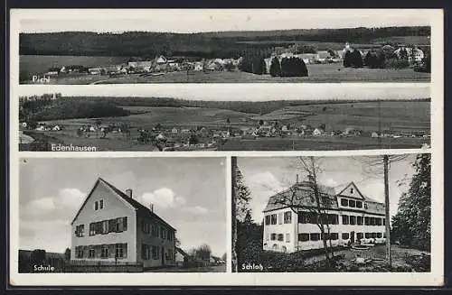 AK Edenhausen, Schule, Schloss, Ansicht von Pichl