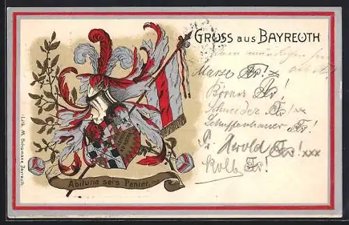 AK Bayreuth, Absolvia-Wappen, Per aspera ad astra