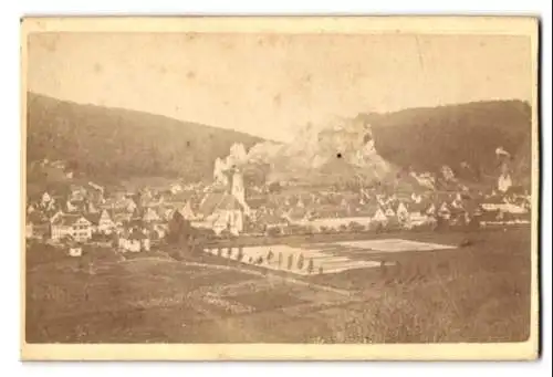 Fotografie Paul Sinner, Tübingen, Ansicht Blaubeuren, Blick nach der Stadt