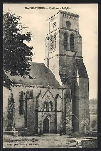 AK Bellac /Hte-Vienne, L`Eglise