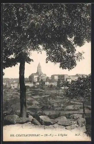 AK Chateauponsac /Hte-Vienne, L`Eglise