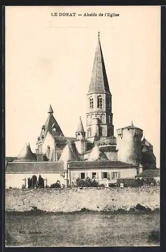 AK Le Dorat, Abside de l`Eglise