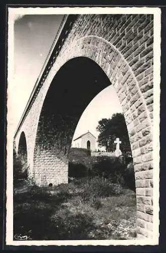 AK La Meyze /Hte-Vienne, Notre-Dame du Rocher, Le Viaduc