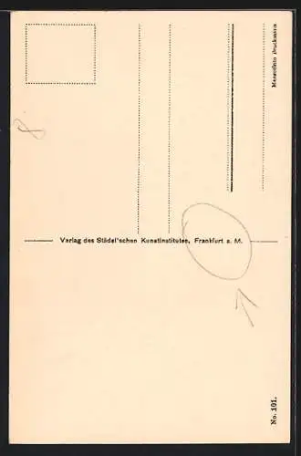 AK Frankfurt-Nordend, Historische Ansicht Die Oed um 1650