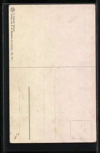 Künstler-AK sign. F. Schauss: Hansel