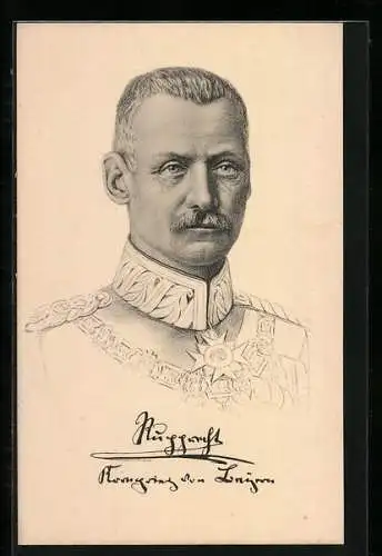 AK Portrait von Kronprinz Rupprecht von Bayern