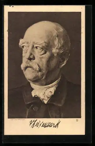 AK Bismarck, Kopfportrait