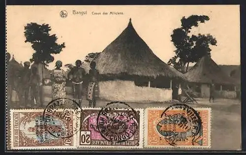 AK Bangui, Cases des Miliciens
