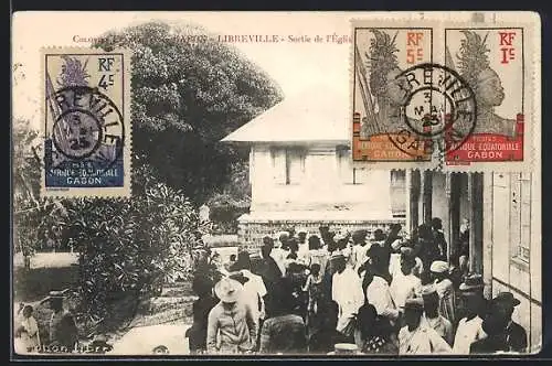 AK Libreville, Sortie de l`Église