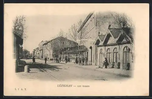 AK Lézignan, Les Gares