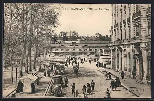 AK Carcassonne, La Gare