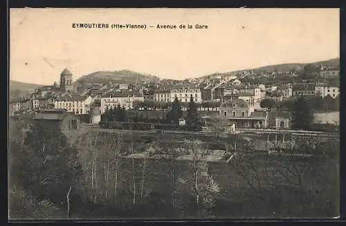 AK Eymoutiers, Avenue de la Gare