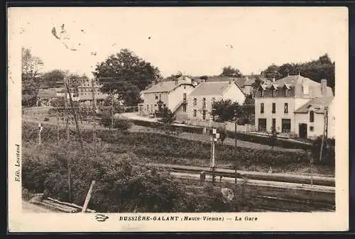 AK Bussiere-Galant, La Gare