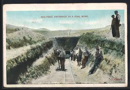 AK Molteno, Entrance to a coal mine