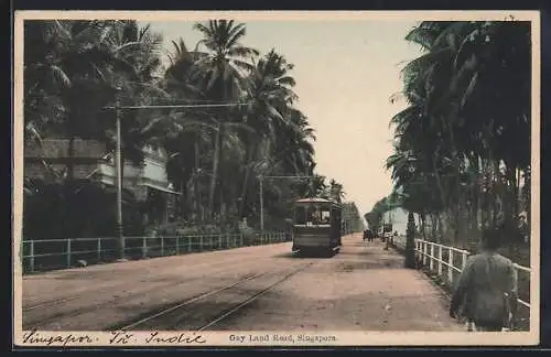 AK Singapur, Gay Land Road, Strassenbahn