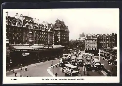 AK London, Victoria Station Exterior, Brighton Section