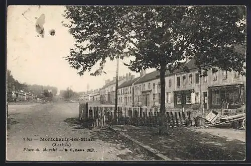 AK Montchanin-les-Mines, Place du Marché