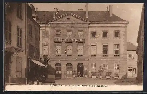 AK Marcigny, Ancien Monastère des Bénédictines devenu Grand Hôtel de la Paix