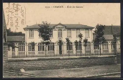 AK Chagny, École des Garcons