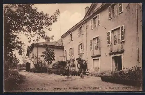 AK Crêches-sur-Saône, Auberge de Jeunesse de M. Deshotel de Nattes