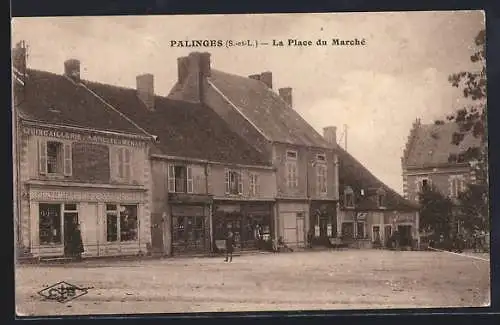 AK Palinges, La Place du Marché