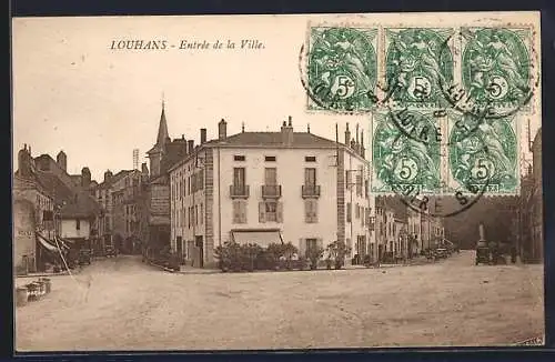 AK Louhans, Entrée de la Ville