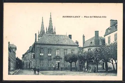 AK Bourbon-Lancy, Place de l`Hotel-de-Ville