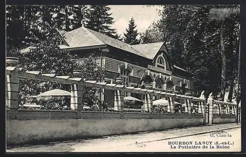 AK Bourbon-Lancy /Saone-et-Loire, La Potinière de la Reine