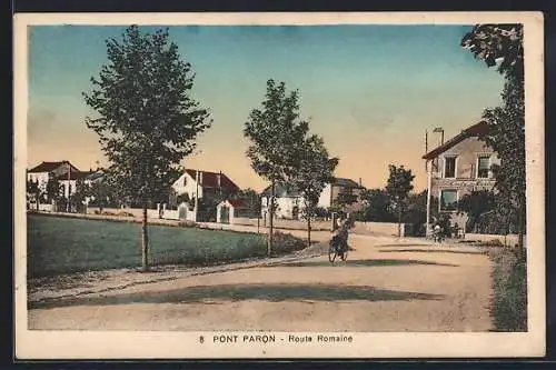 AK Pont Paron, Route Romaine