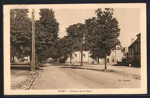 AK Givry, Avenue de la Gare