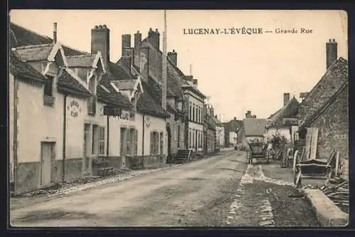 AK Lucenay-l`Éveque, Grande Rue