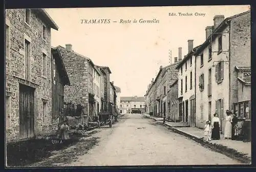 AK Tramayes, Route de Germolles