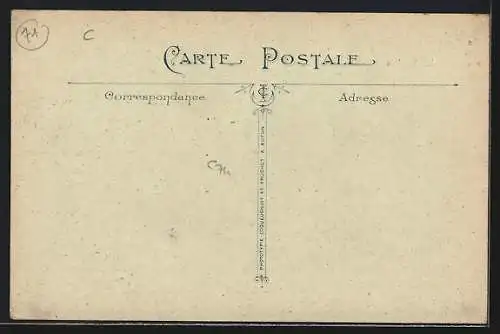 AK Urchon /Morvan, Le chemin des Roches