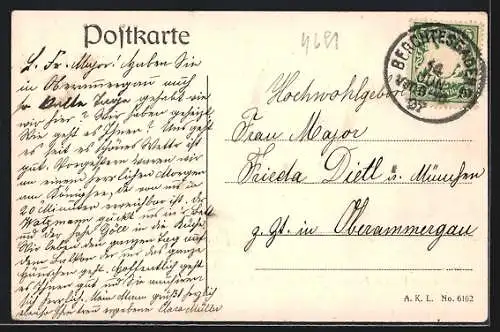 AK Berchtesgaden, Hotel & Pension Franz Josef