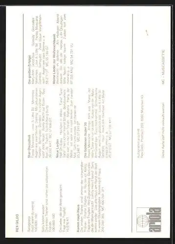 AK Musiker Rex Gildo im sommerlichemHemd