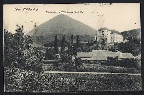 AK Mileschau, Blick auf den Donnersberg