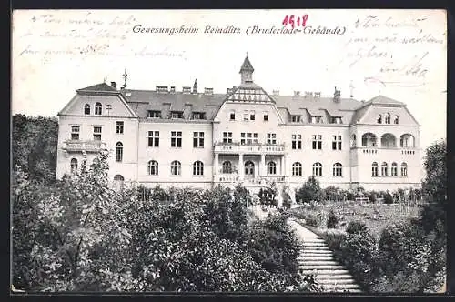 AK Reindlitz, Bruderlade-Gebäude des Genesungsheims