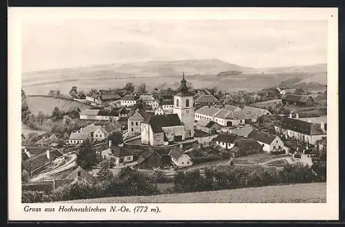 AK Hochneukirchen, Kirche im Ortsbild